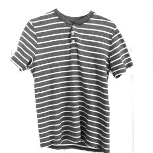Aéropostale Button-Up Striped Shirt
